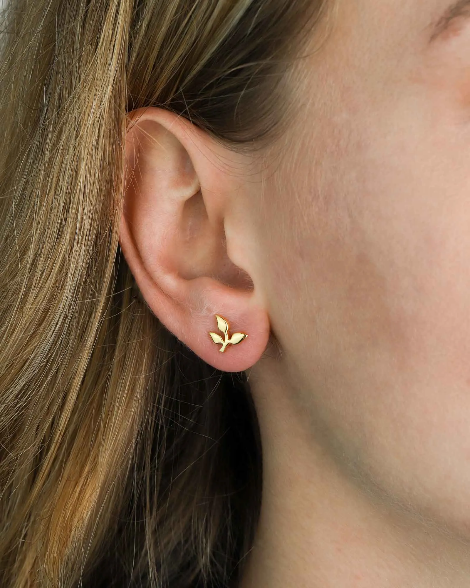 3 Leaf Studs sold by Blue Ruby product image thumbnail 2