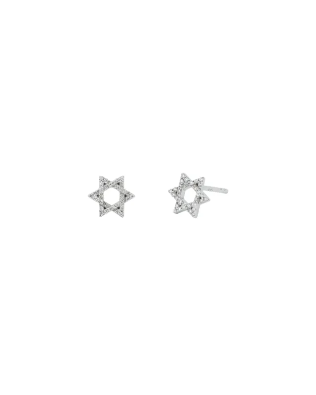 Star of David Studs sold by Blue Ruby