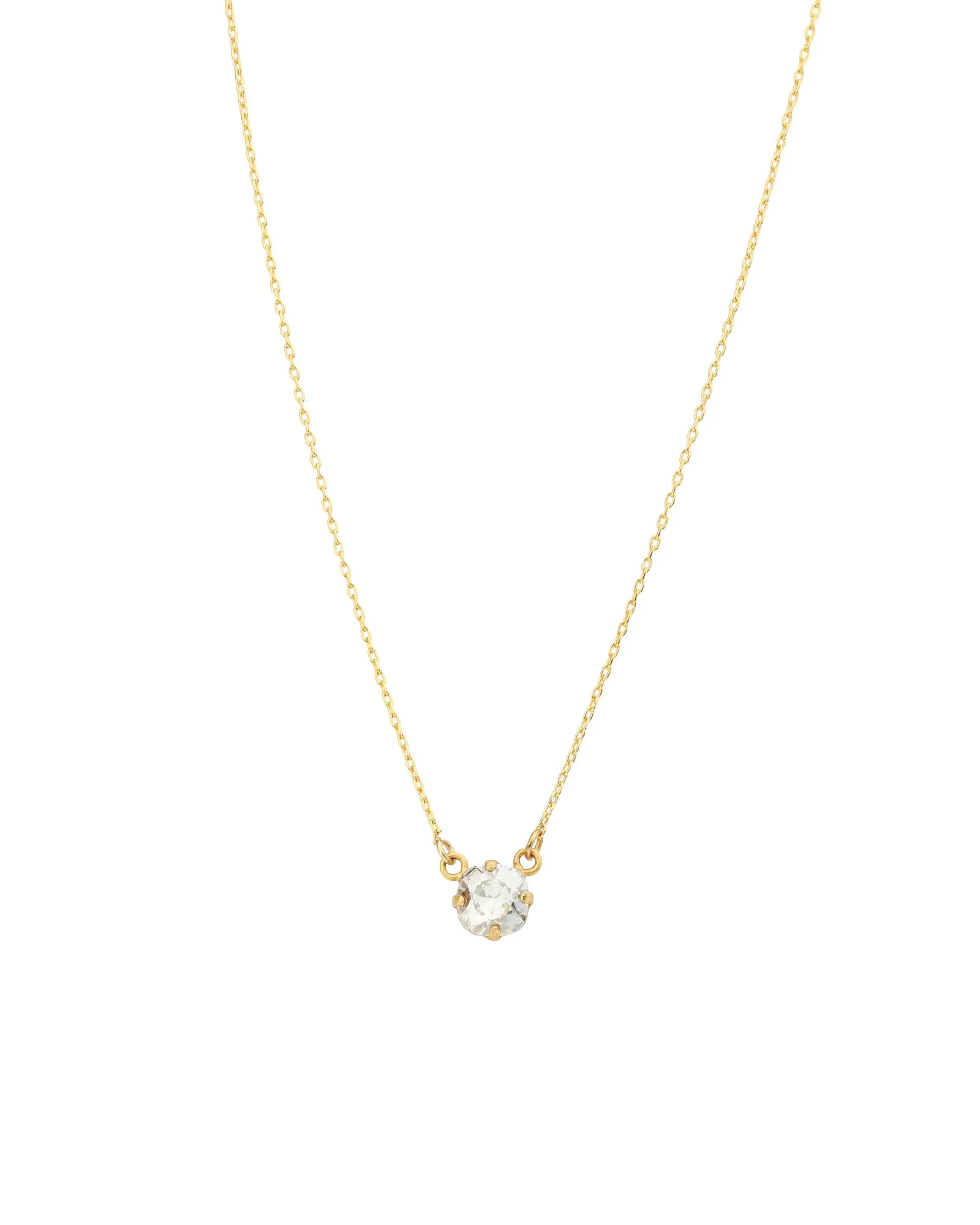 Round Crystal Necklace sold by Blue Ruby