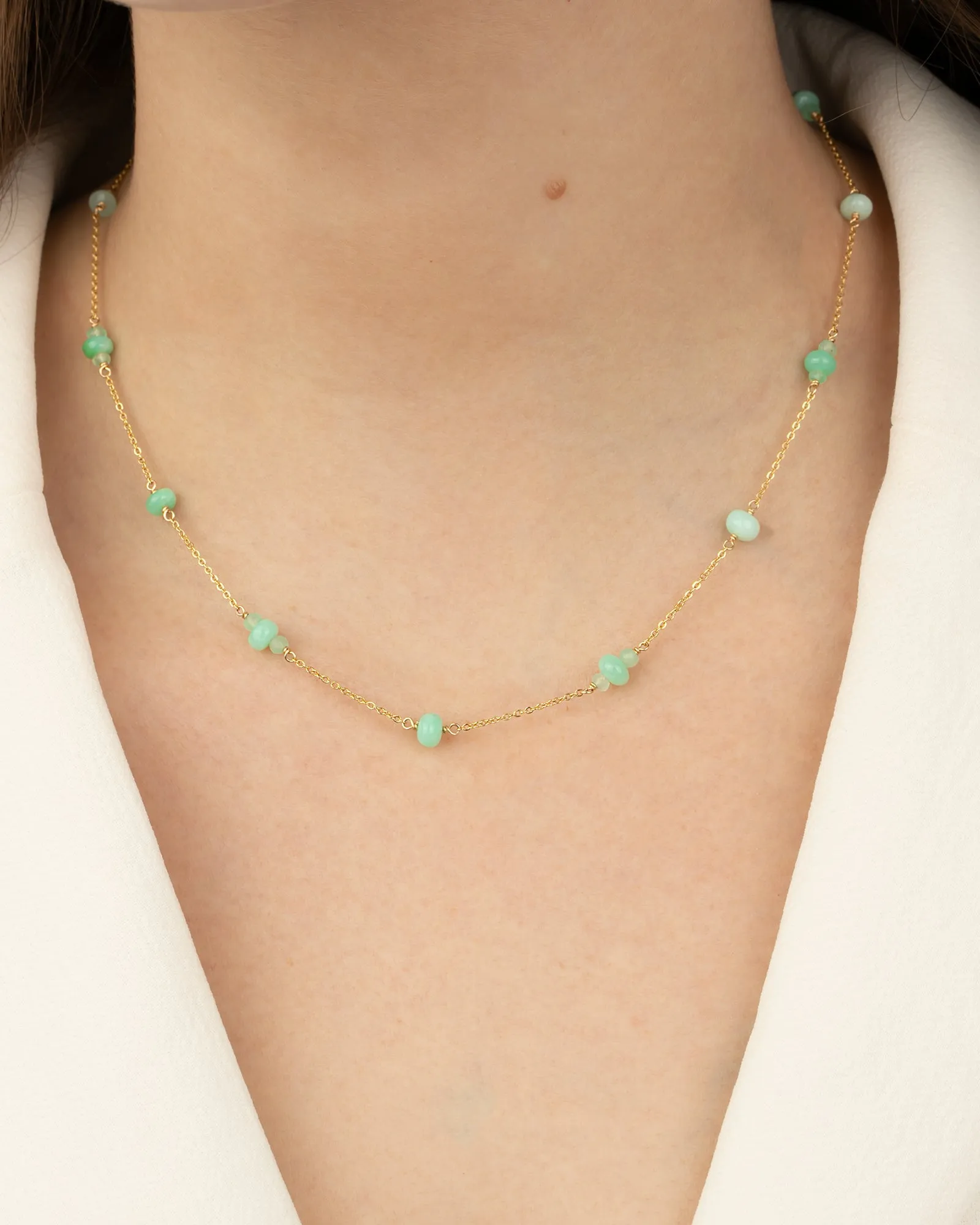 Mixed Station Stone Necklace sold by Blue Ruby product image thumbnail 3