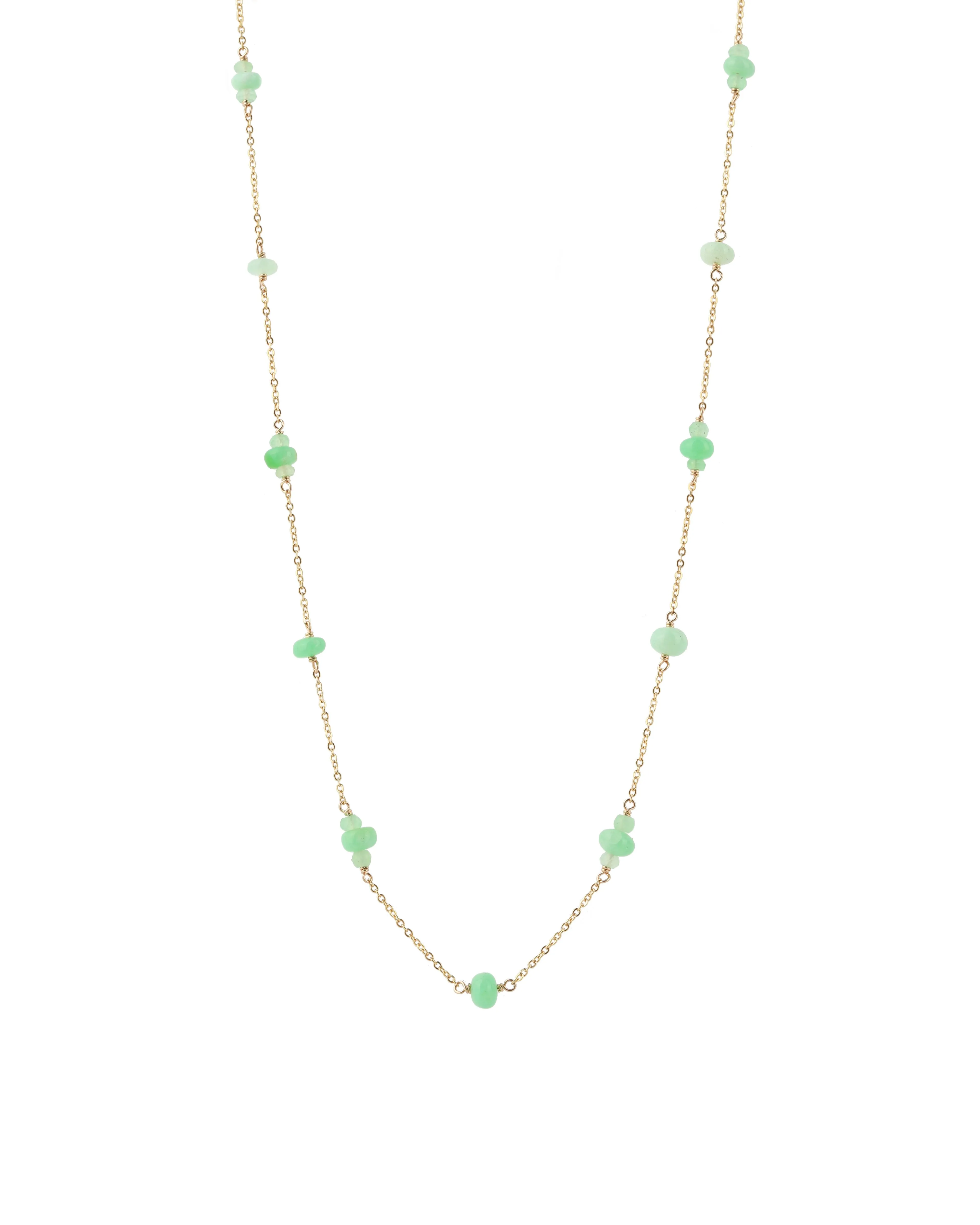 Mixed Station Stone Necklace sold by Blue Ruby product image thumbnail 4