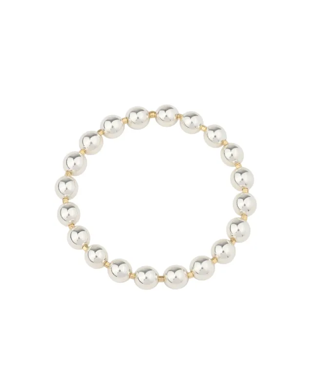 Two Tone Beaded Bracelet | 2.5-8mm sold by Blue Ruby