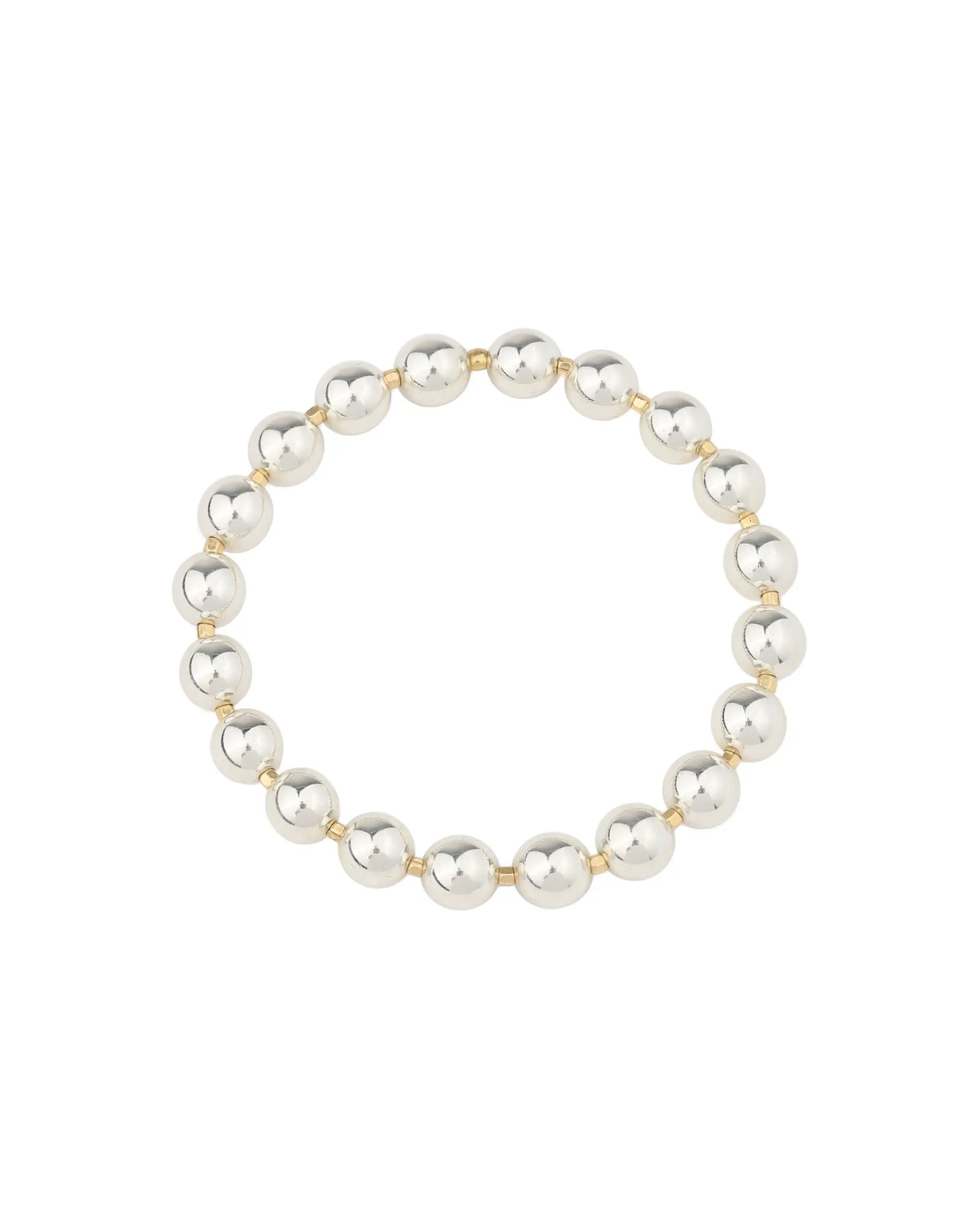 Two Tone Beaded Bracelet | 2.5-8mm sold by Blue Ruby