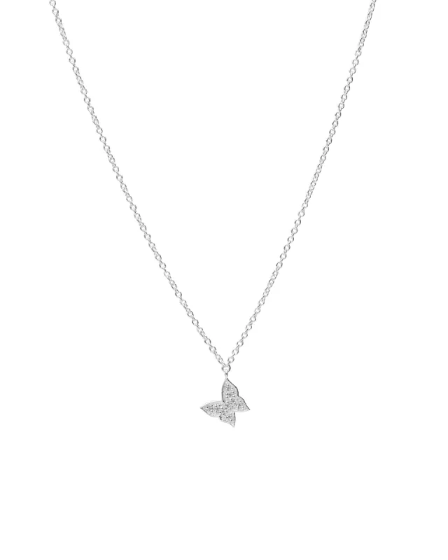 Pavé Butterfly Necklace sold by Blue Ruby