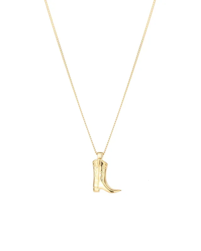 Cowboy Boot Charm Necklace sold by Blue Ruby