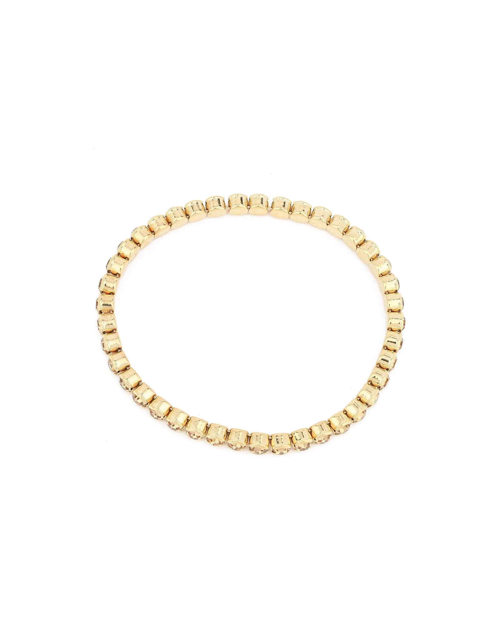 1 Row 4mm Crystal Stretch Bracelet sold by Blue Ruby product image thumbnail 3