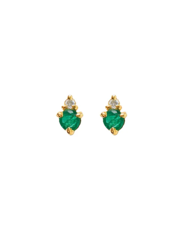 Birthstone Studs | May sold by Blue Ruby