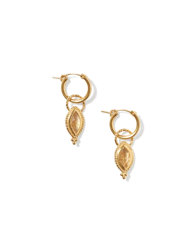 Tavi Hoop Earrings sold by Blue Ruby