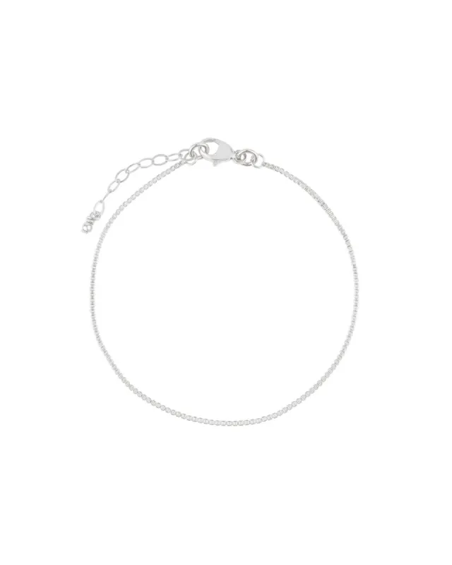 Square Box Chain Bracelet sold by Blue Ruby