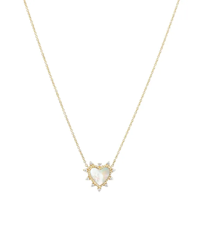 Spike Heart Necklace sold by Blue Ruby