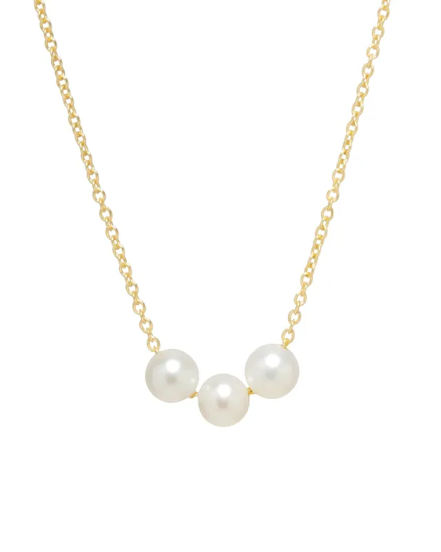 3 Pearl Necklace sold by Blue Ruby