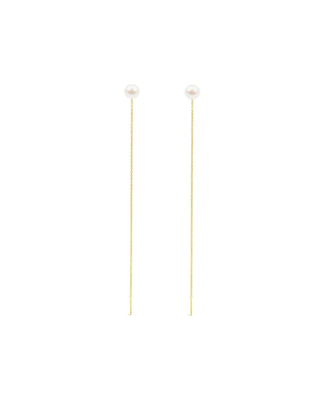 Pearl Stud Threaders sold by Blue Ruby