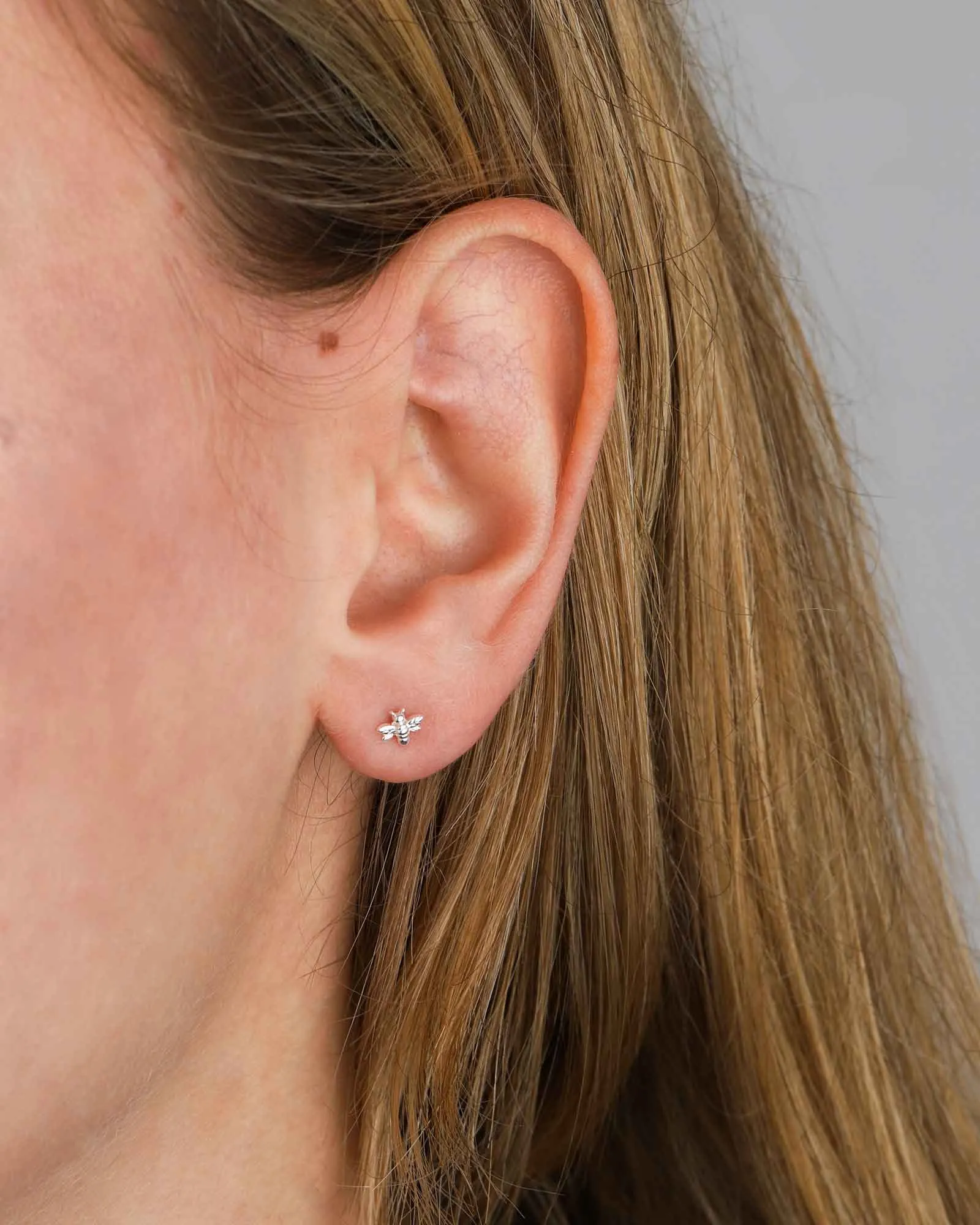 Tiny Bee Studs sold by Blue Ruby product image thumbnail 2