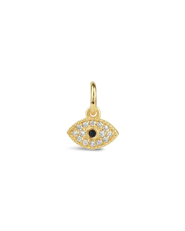 Pavé Evil Eye Charm sold by Blue Ruby