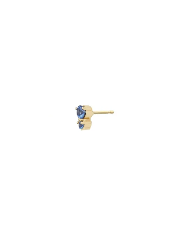 Two Round CZ Stud sold by Blue Ruby