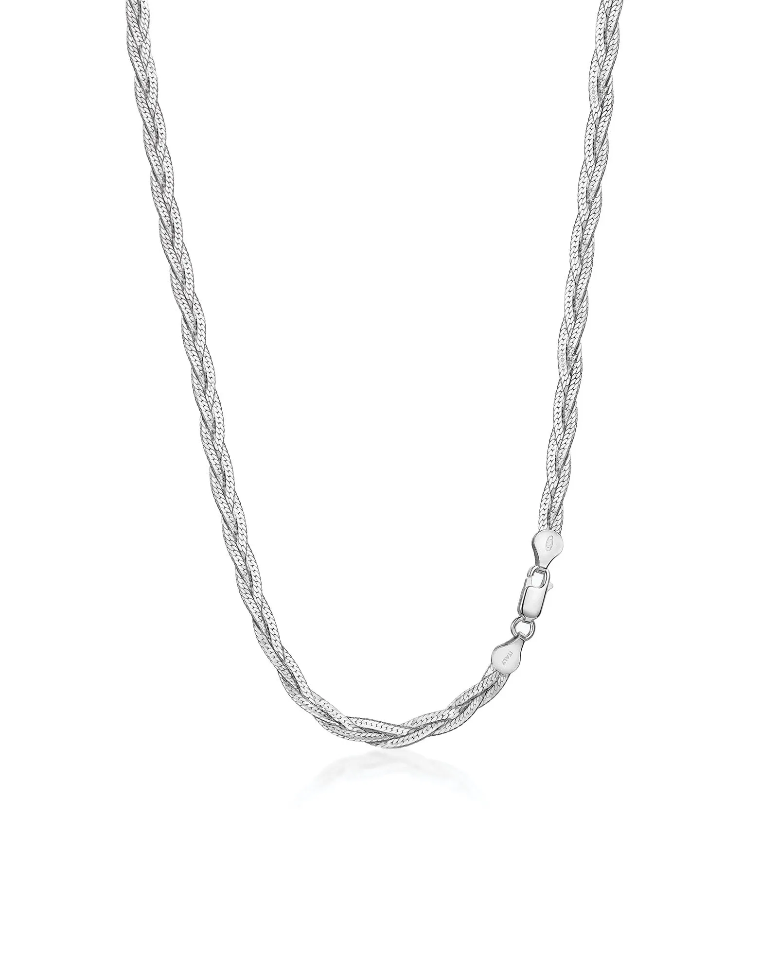 Braided Herringbone Necklace sold by Blue Ruby product image thumbnail 2