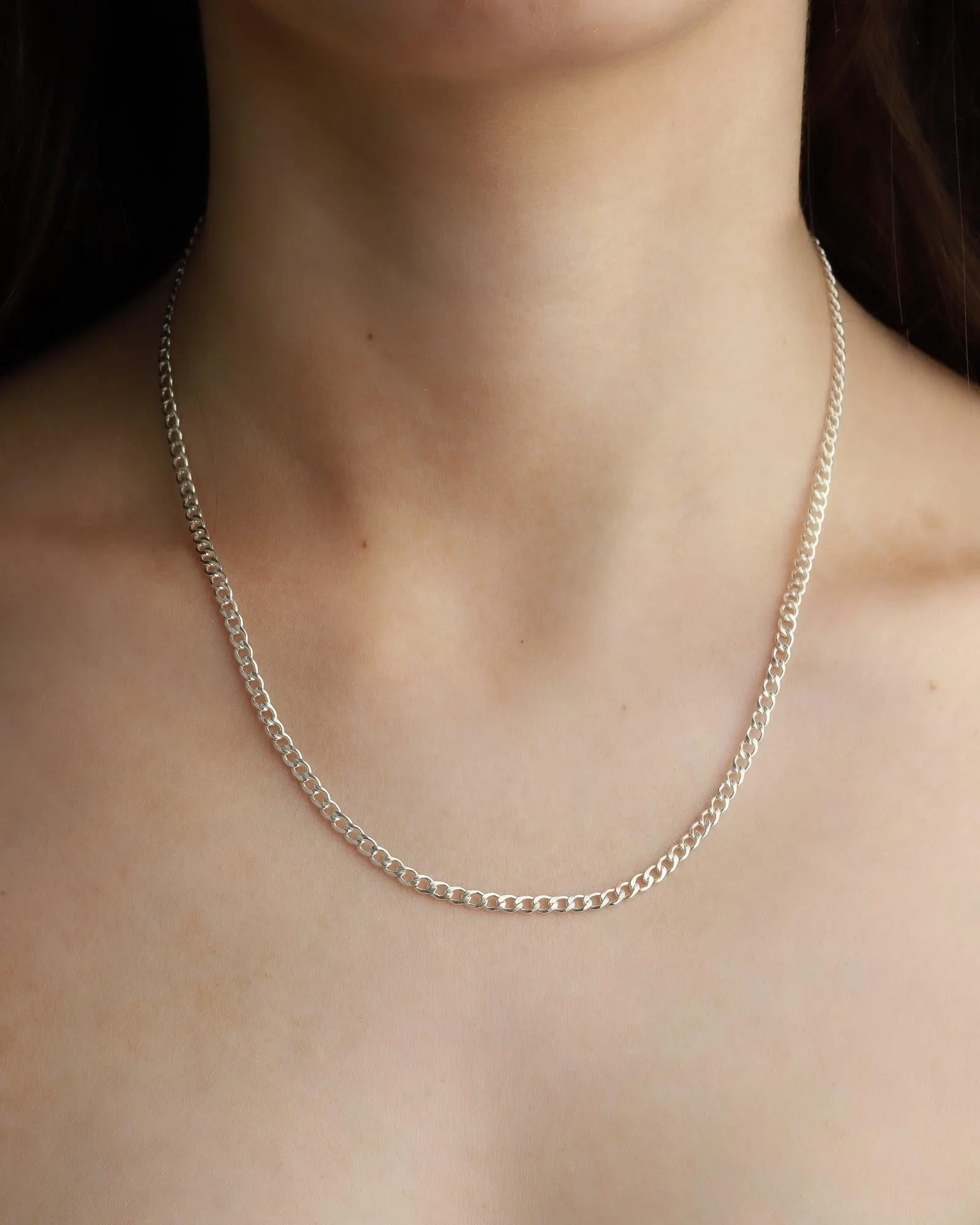 Curb Chain Necklace | Medium sold by Blue Ruby product image thumbnail 4