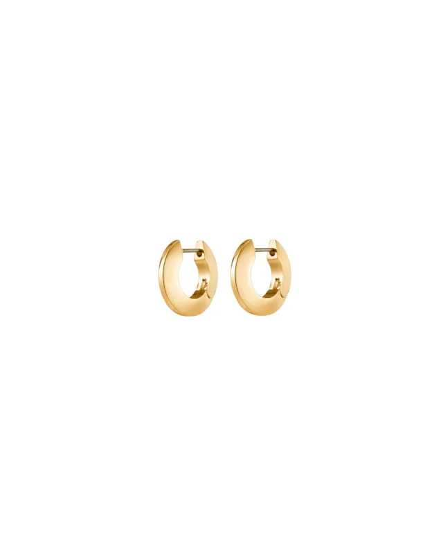 Toni Hinged Hoop Earrings I Small sold by Blue Ruby