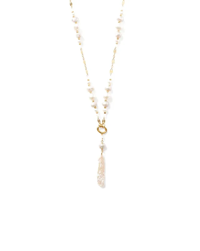 Pearl Penina Pendant Necklace sold by Blue Ruby