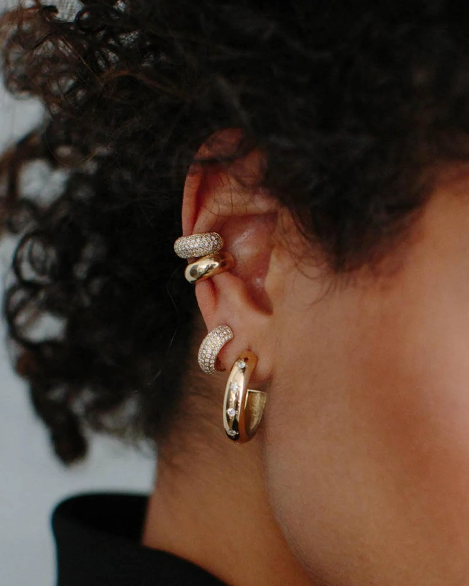 Wide Chubby Ear Cuff sold by Blue Ruby product image thumbnail 2