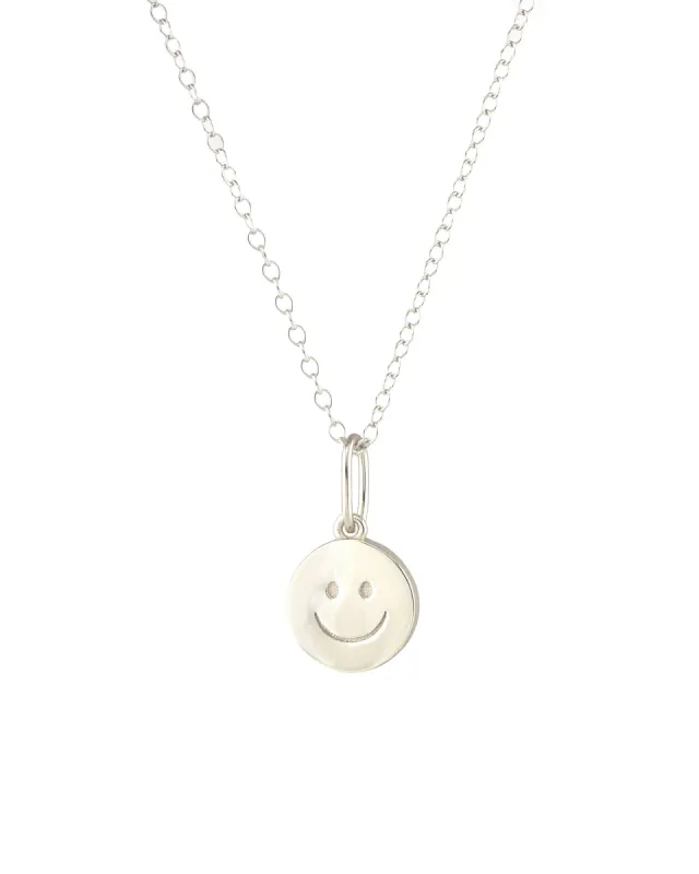 Smiley Face Necklace sold by Blue Ruby