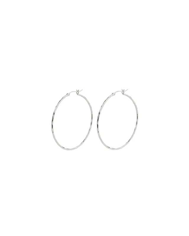 Hammered Hoops I 45mm sold by Blue Ruby