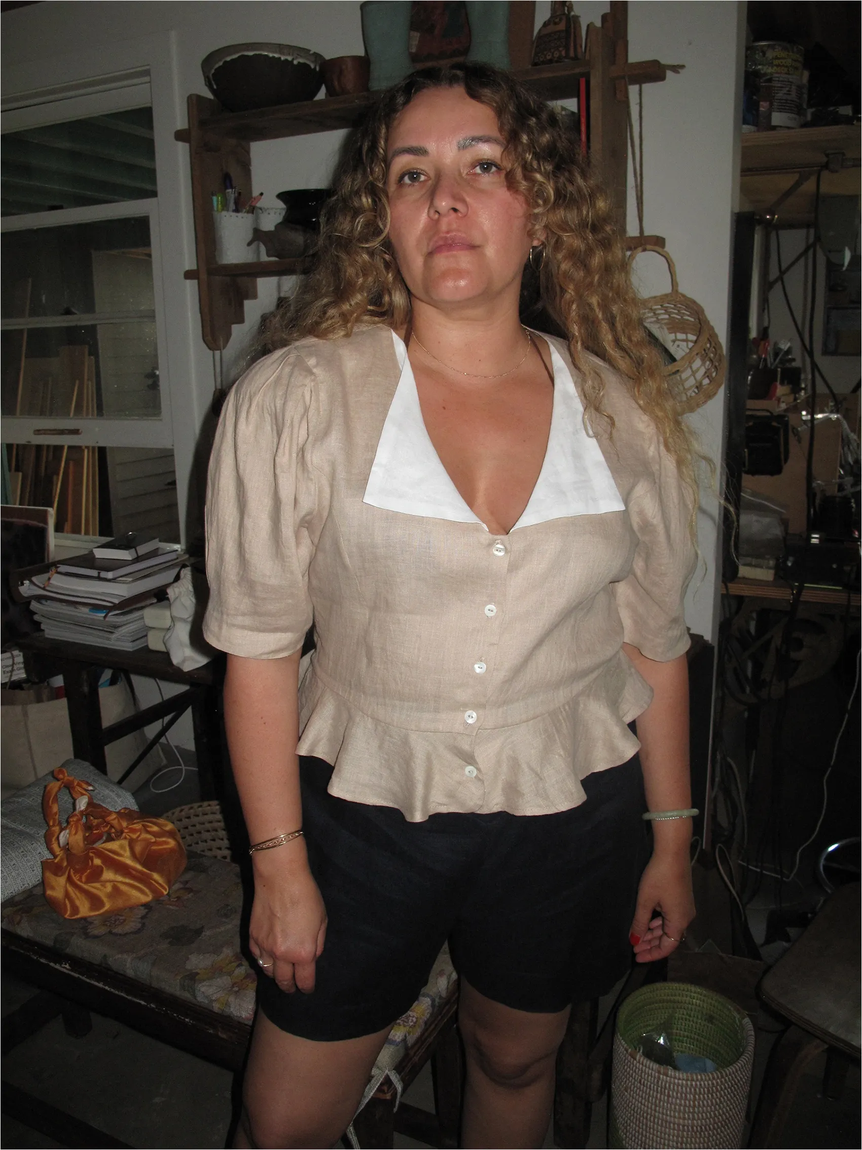 BELLA BLOOMERS MARINO LINEN sold by Beatrice Venezuela product image thumbnail 3