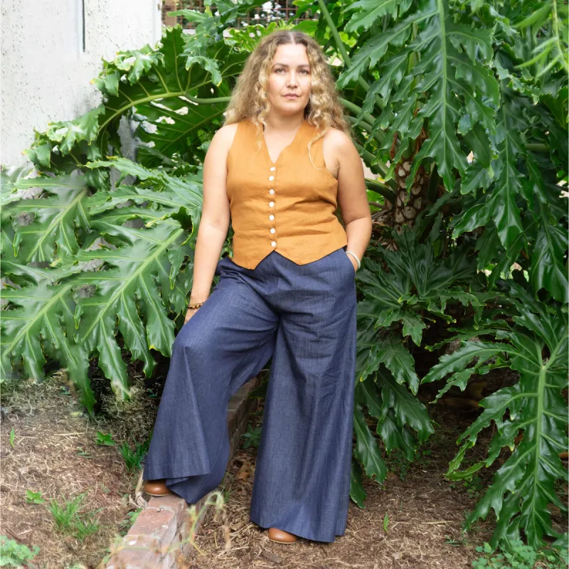 FORMENTERA TROUSER CHAMBRAY sold by Beatrice Venezuela