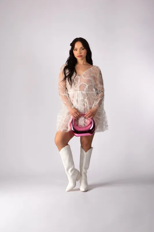 Chrome Purse sold by Lesley Hampton