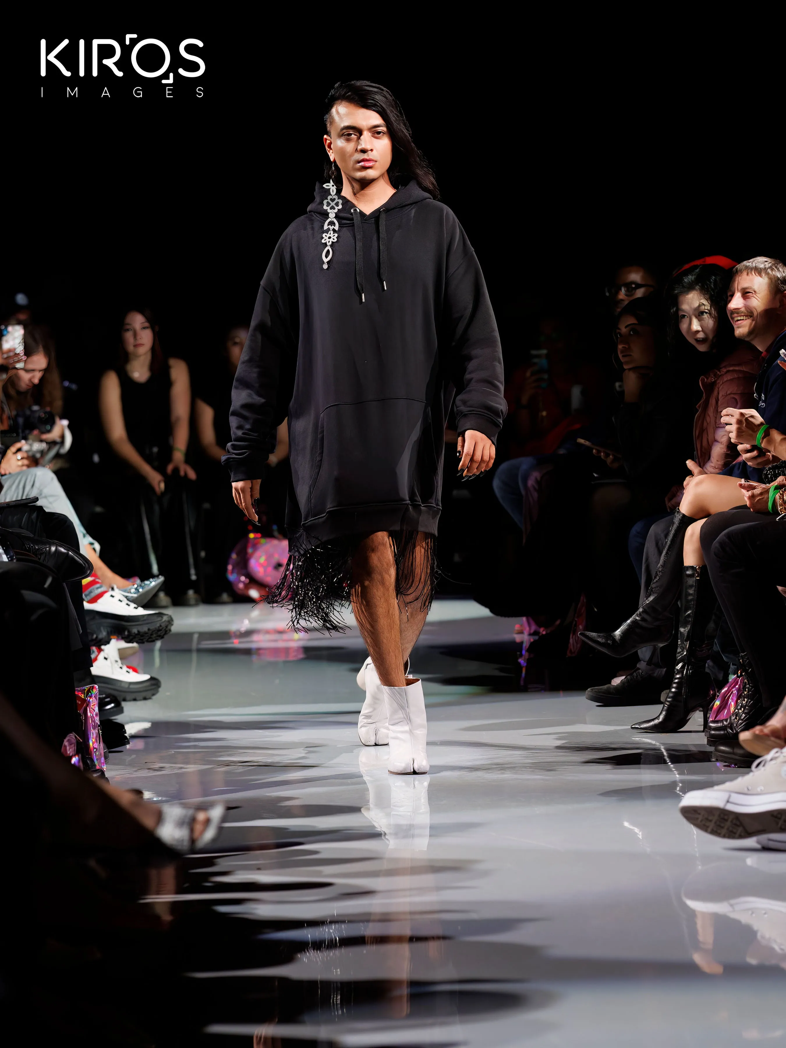 LH Graphic Hoodie sold by Lesley Hampton product image thumbnail 5