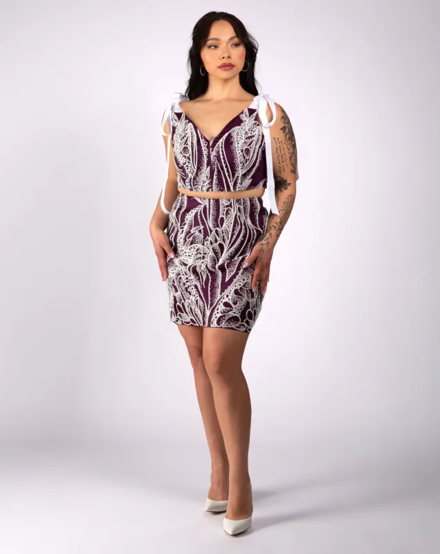 Alkaline Beaded Skirt (Pre-sale) sold by Lesley Hampton