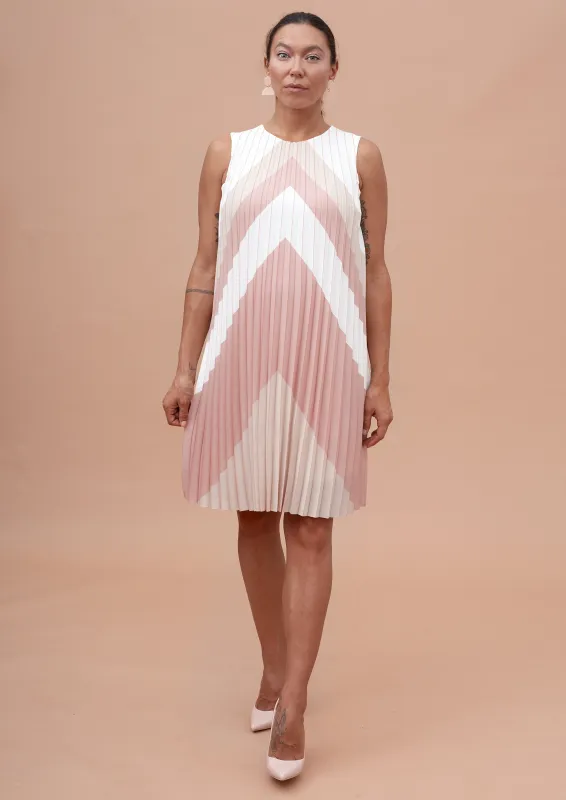 A-Line Pleated Dress sold by Lesley Hampton