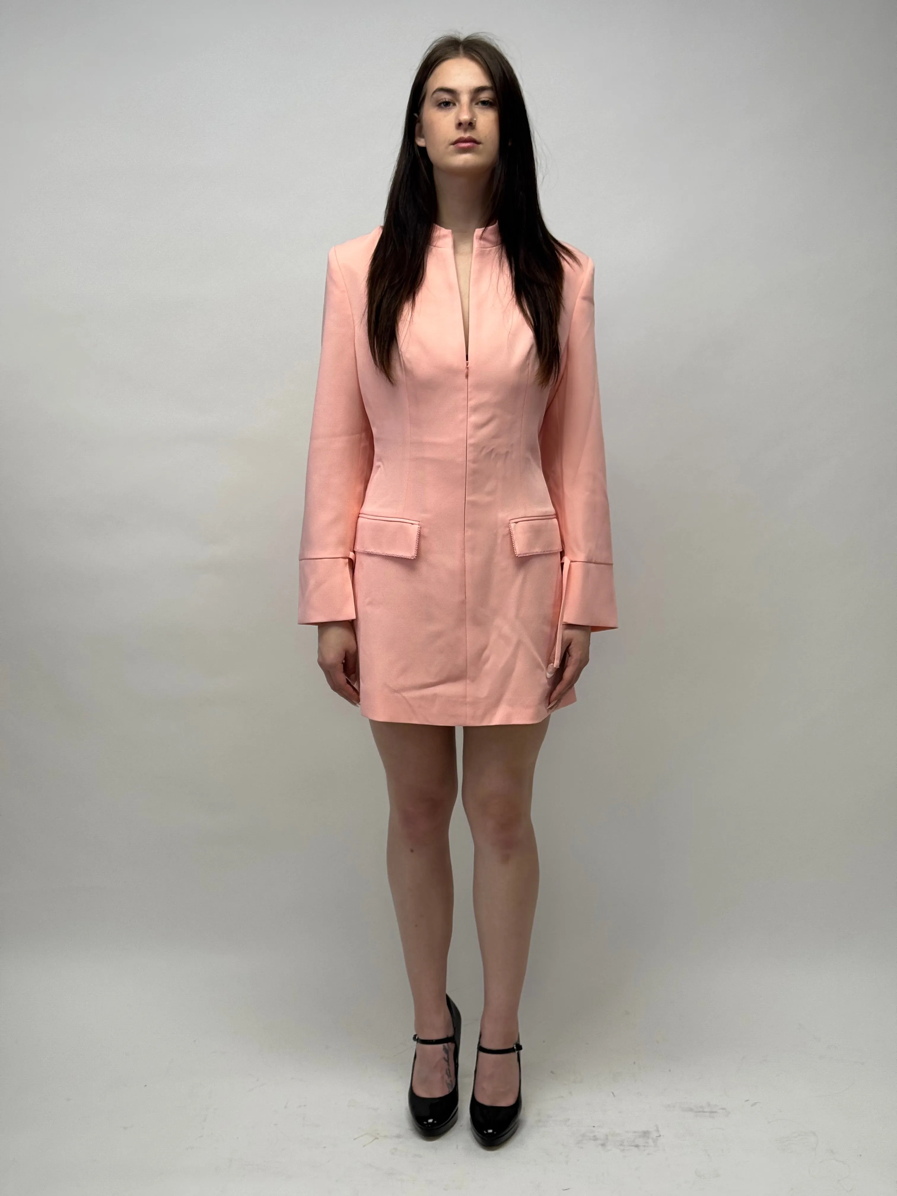 Zip Front Blazer Dress sold by Lesley Hampton product image thumbnail 2