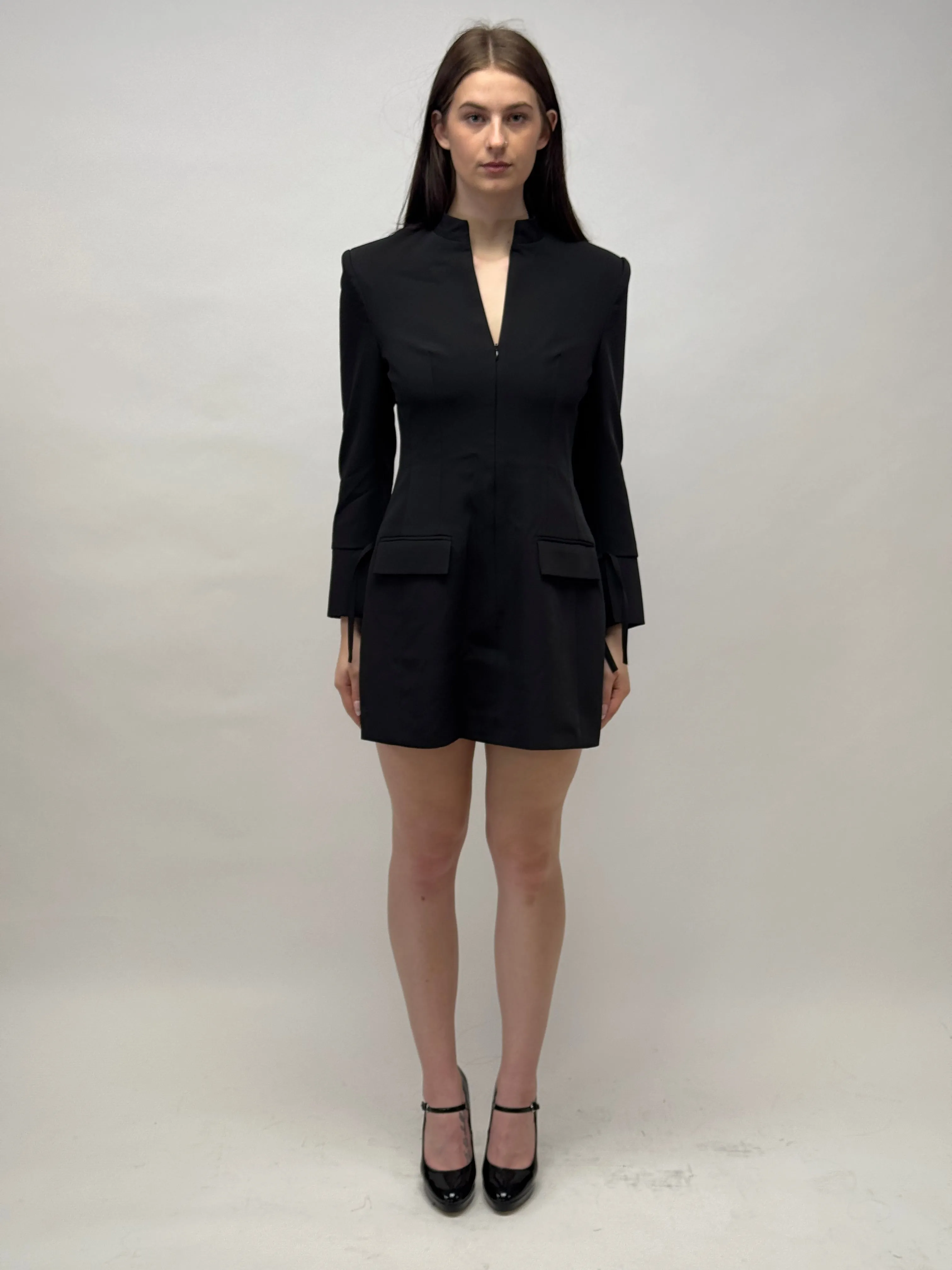 Zip Front Blazer Dress sold by Lesley Hampton