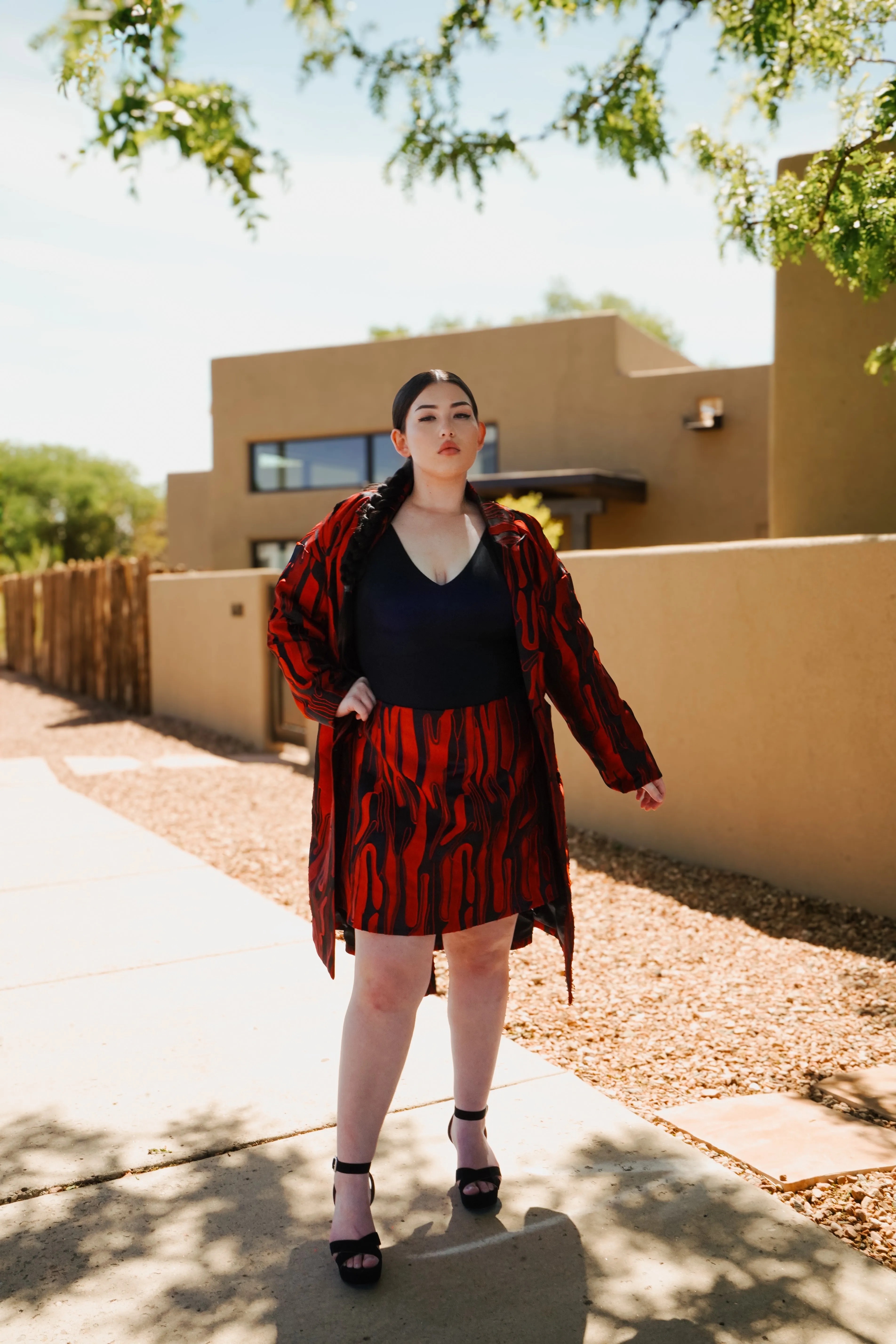 Brocade Skirt sold by Lesley Hampton product image thumbnail 2