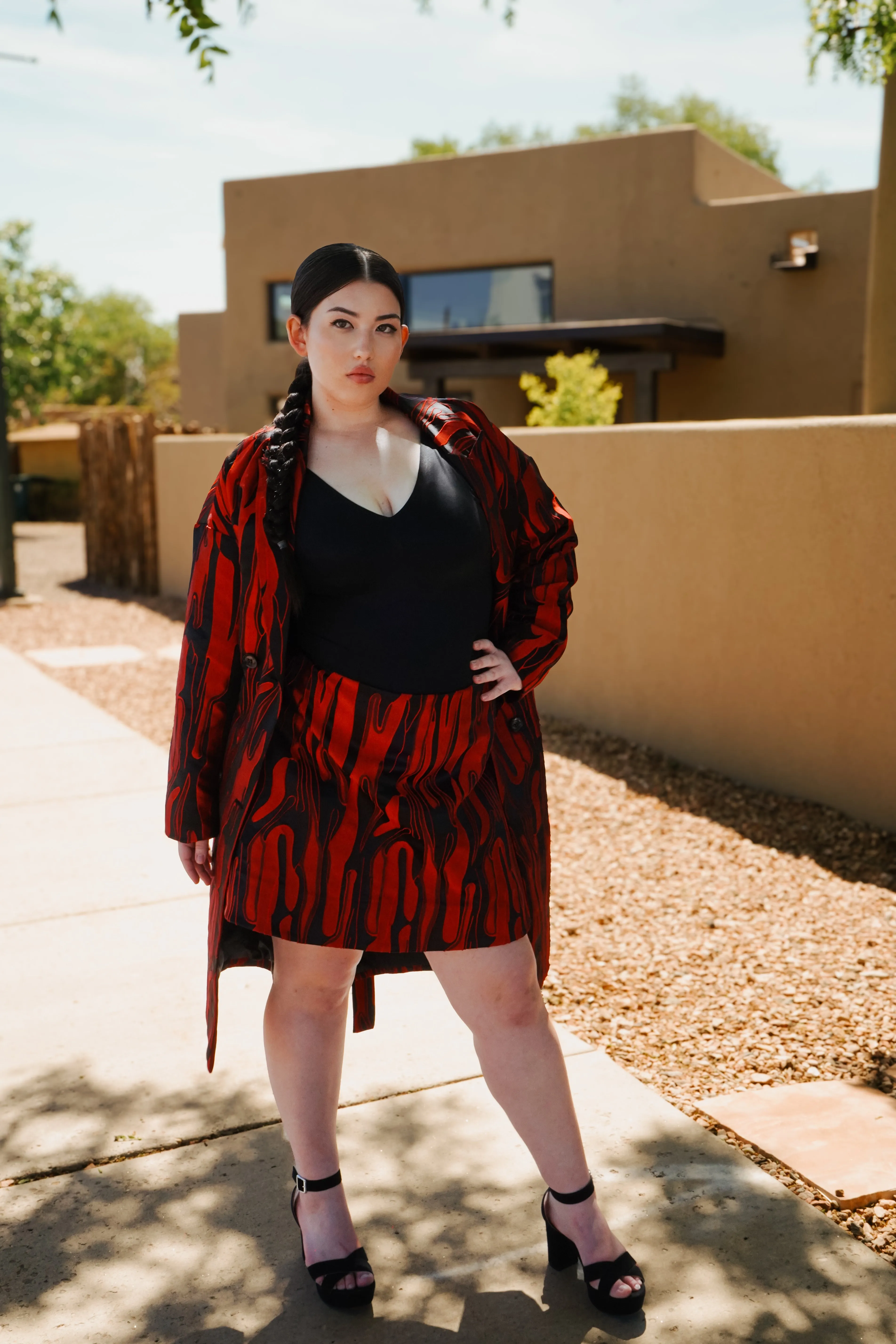 Brocade Skirt sold by Lesley Hampton product image thumbnail 4