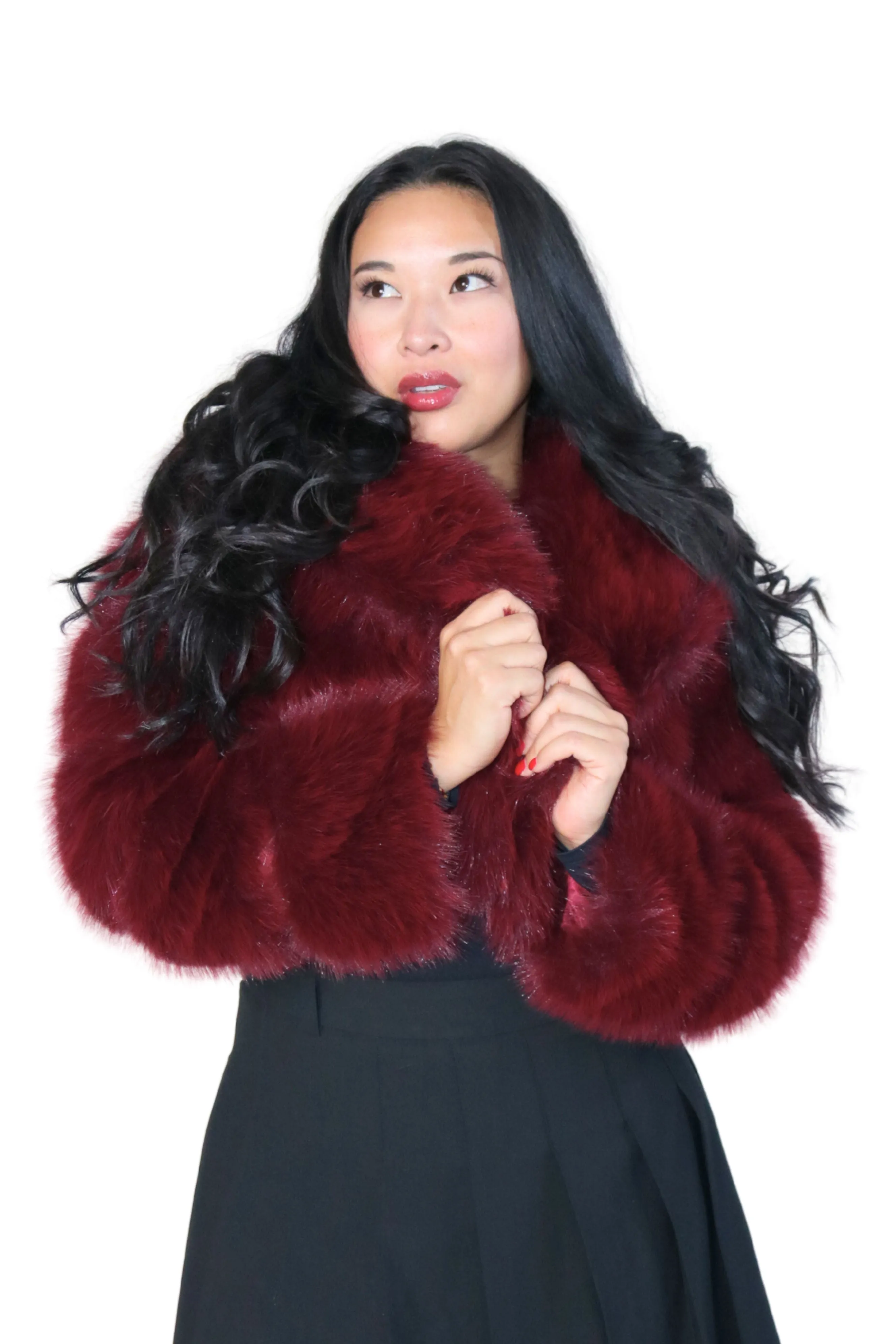 Cropped Fur Jacket sold by Lesley Hampton product image thumbnail 2