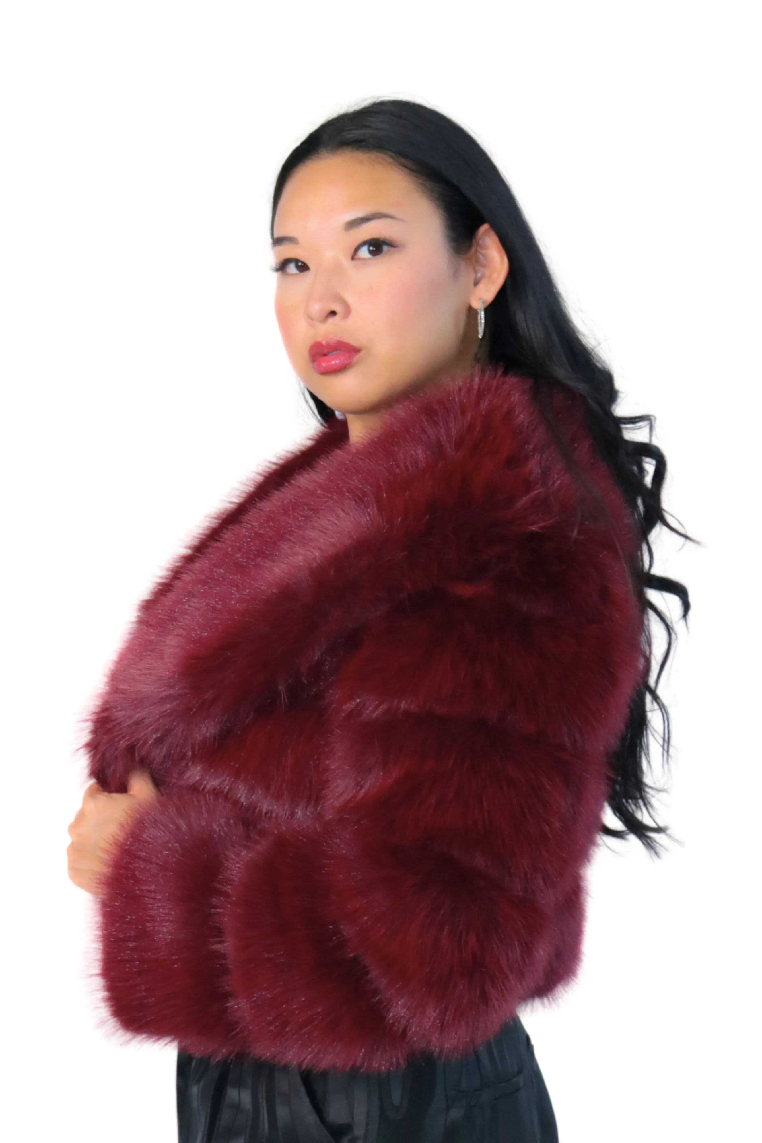 Cropped Fur Jacket sold by Lesley Hampton product image thumbnail 4