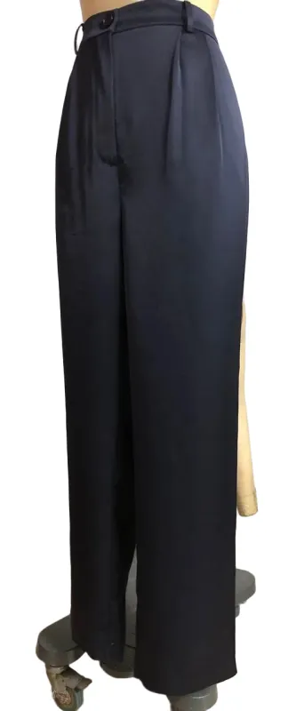Satin Suit Pants (Pre-Sale) made by Lesley Hampton