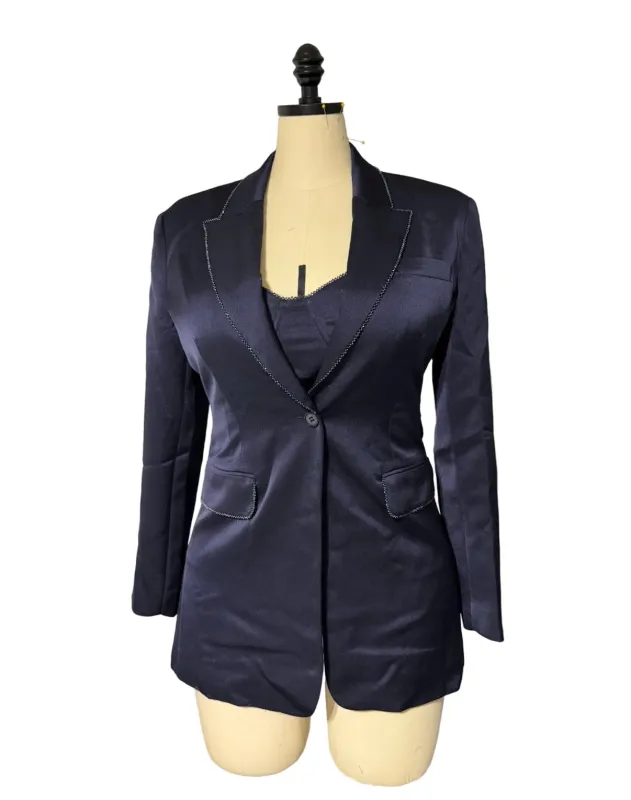 Satin Blazer (Pre-Sale) made by Lesley Hampton