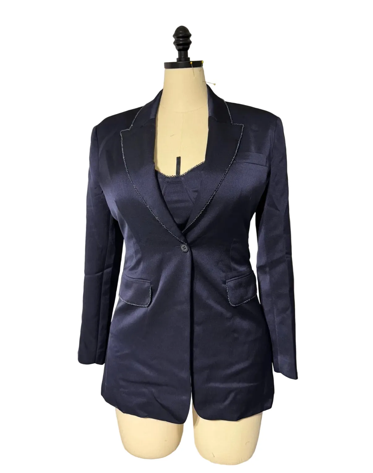 Satin Blazer (Pre-Sale) sold by Lesley Hampton