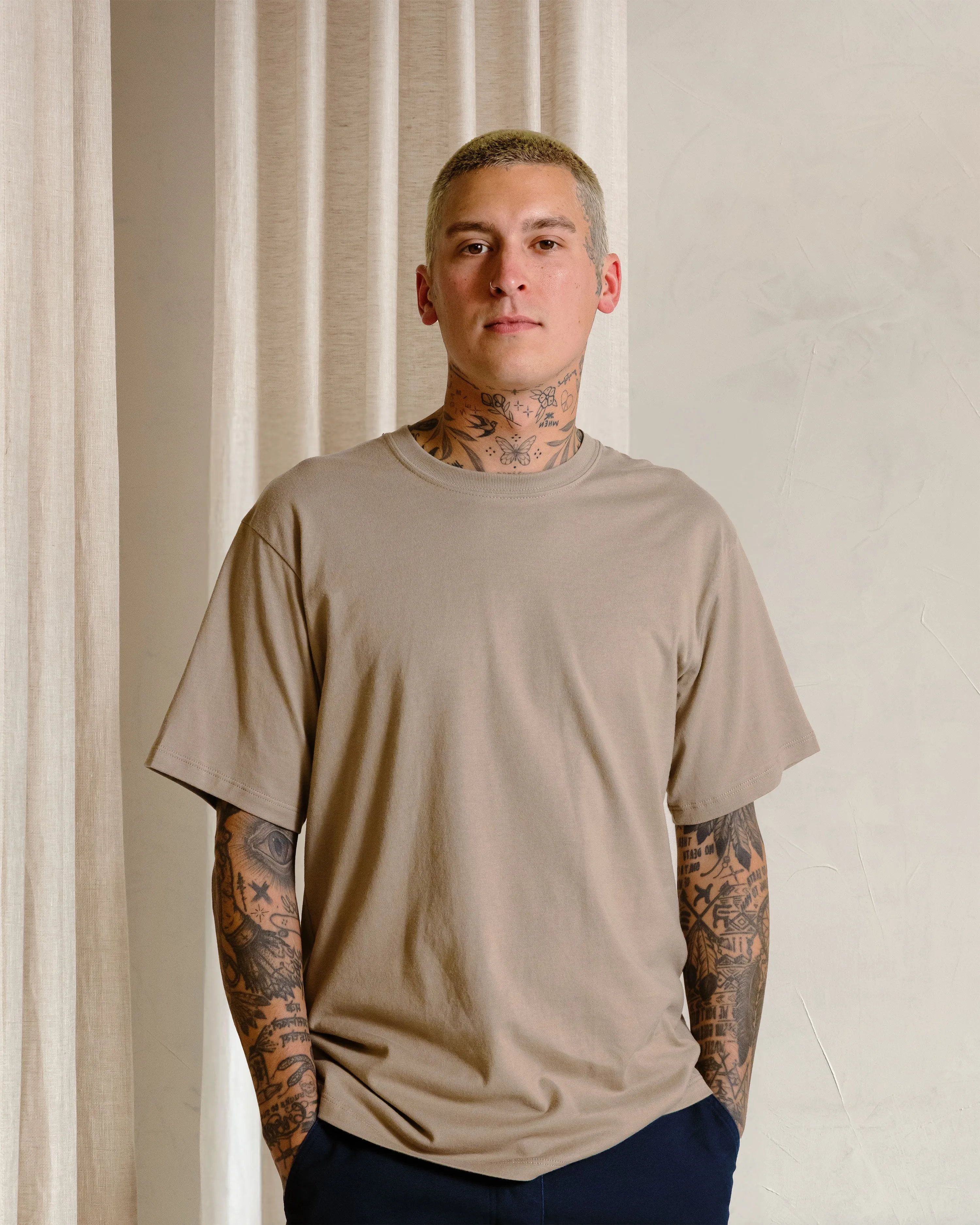 The Mens Midweight Organic Cotton Tee sold by Ecologyst