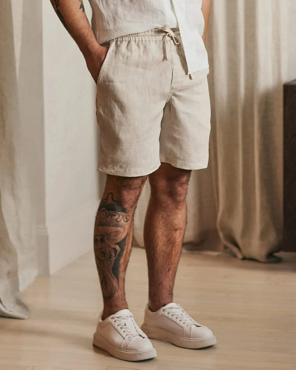 The Linen Short sold by Ecologyst product image thumbnail 2