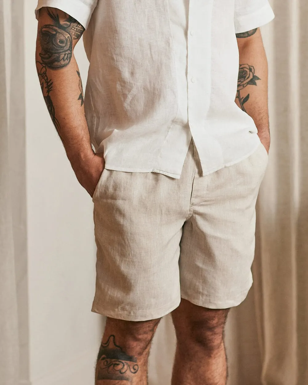 The Linen Short sold by Ecologyst product image thumbnail 3