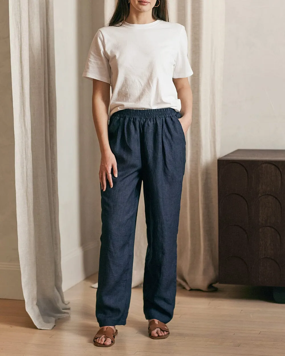 The Relaxed Linen Pant sold by Ecologyst