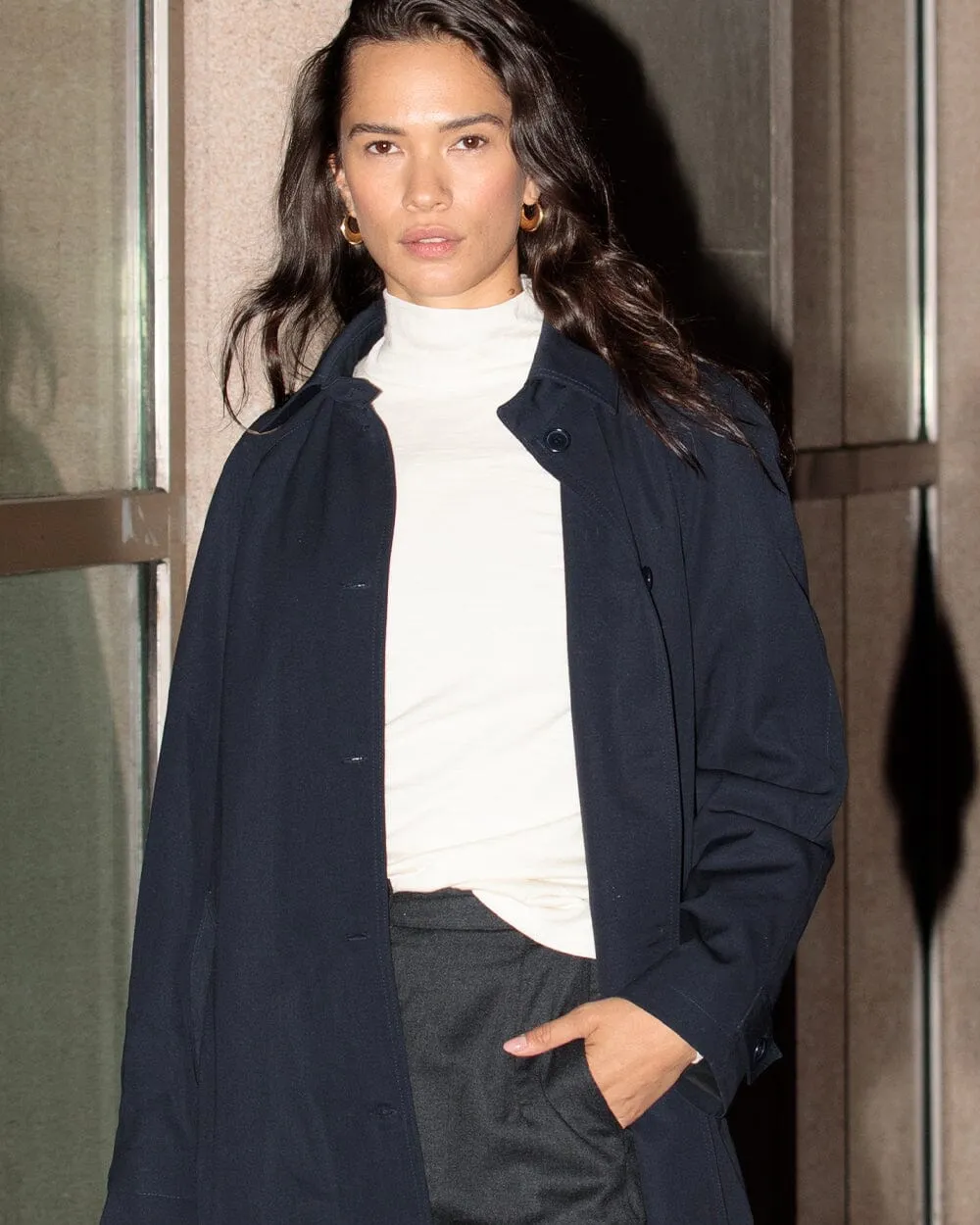 The 195 Merino Fitted Mockneck sold by Ecologyst product image thumbnail 4