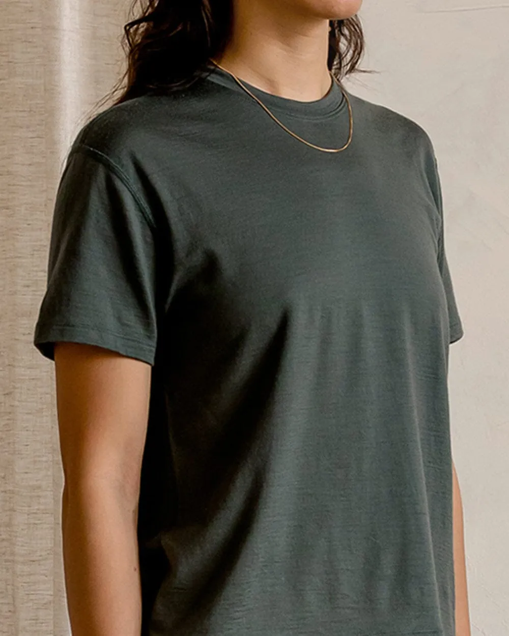 The 195 Merino Relaxed Tee sold by Ecologyst product image thumbnail 2