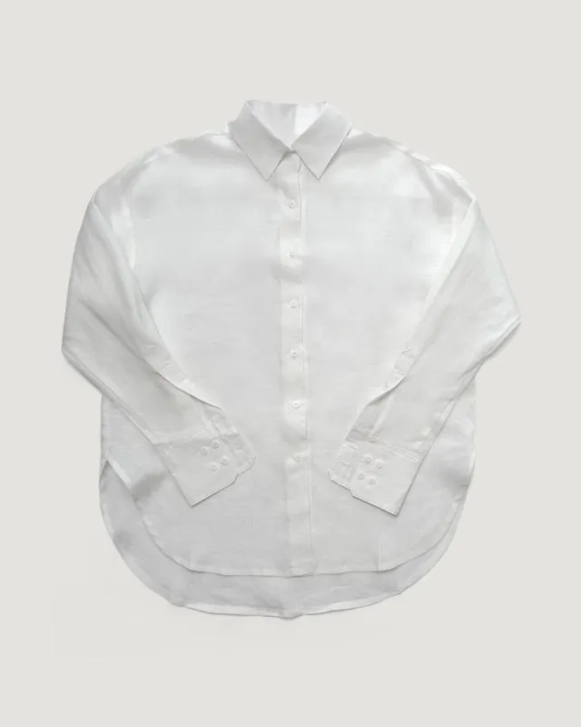 The Womens Linen Long Sleeve Shirt sold by Ecologyst