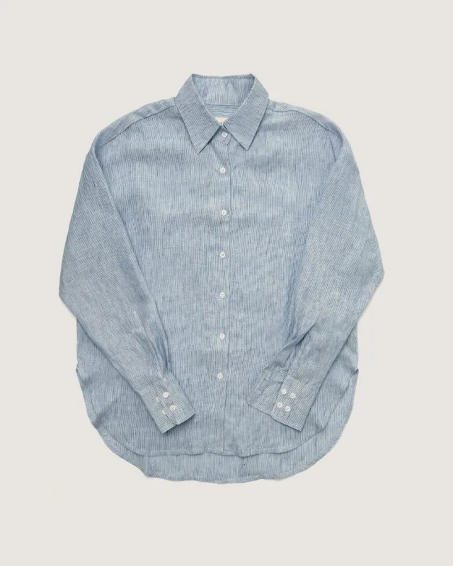 The Womens Linen Long Sleeve Shirt sold by Ecologyst