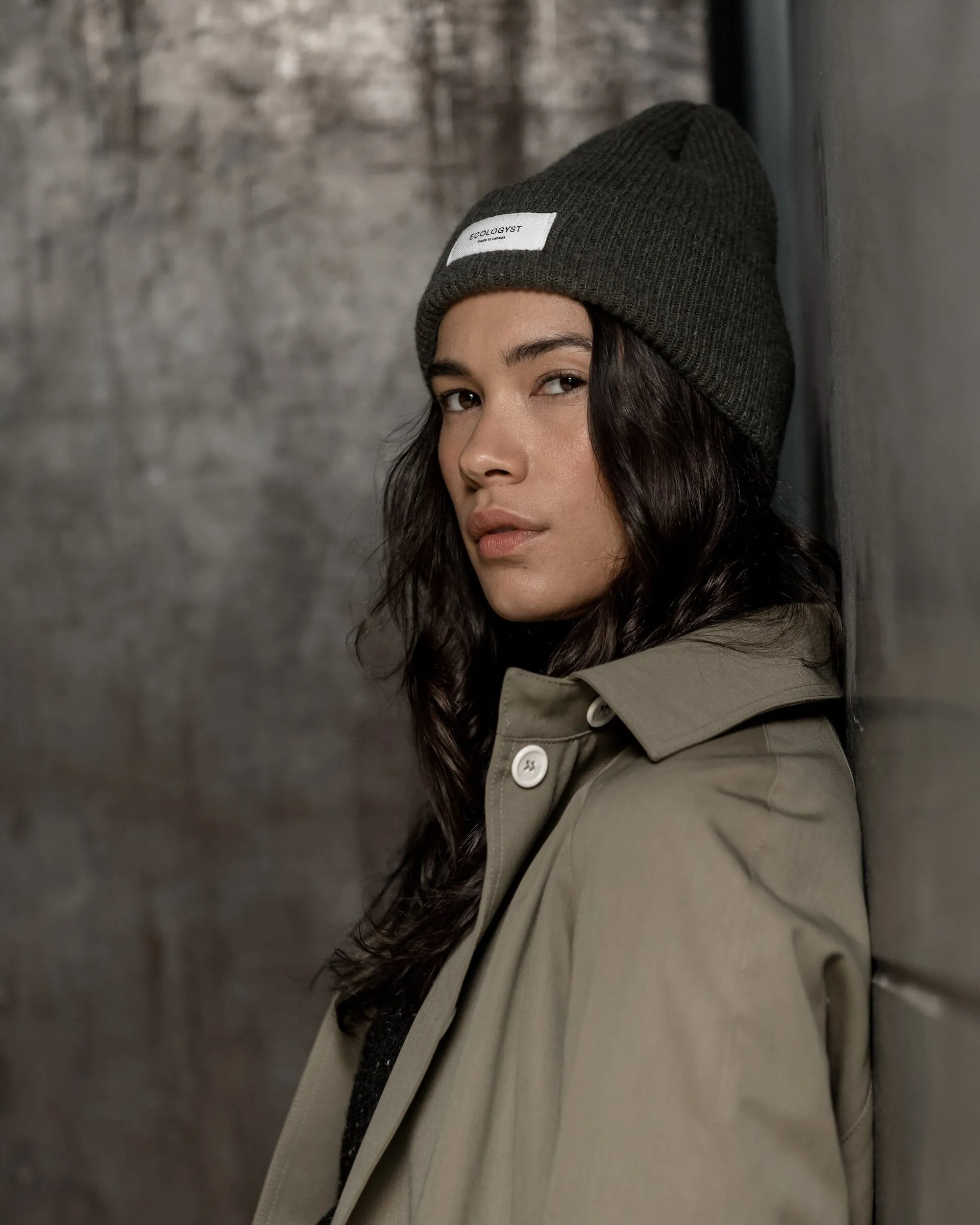 The Ribbed Merino/Cashmere Toque sold by Ecologyst product image thumbnail 3